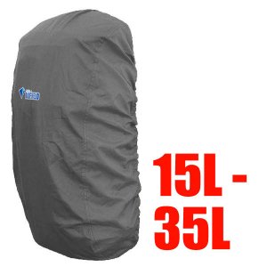 BlueField Backpack Rain Cover 15L to 35L GRAY (Small) #51054