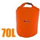 70L Bluefield Waterproof Outdoor Dry Bag (ORANGE RED) #51344