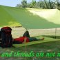 Tarp Tarpaulin Tent Shelter Heavy Duty L (ORANGE) #50885