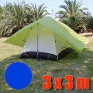 Tarp Tarpaulin Tent Shelter Heavy Duty L (ROYAL BLUE) #51154