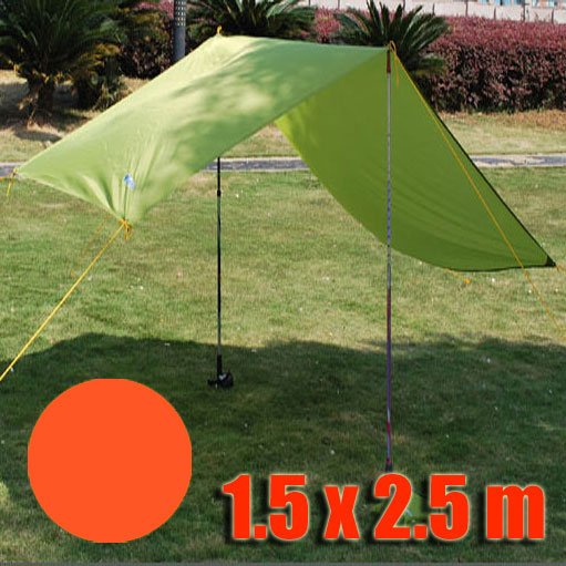 Tarp Tarpaulin Tent Shelter Heavy Duty S (ORANGE RED) #51008