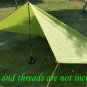 Tarp Tarpaulin Tent Shelter Heavy Duty S (ORANGE RED) #51008