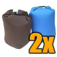 2x 18L Waterproof Dry Bag & 1x 8cm carabiner #51148