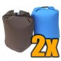 2x 18L Waterproof Dry Bag & 1x 8cm carabiner #51148