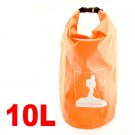 10L Waterproof Outdoor Dry Bag (ORANGE) #50620