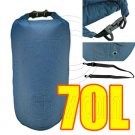 70L Taffela Waterproof Dry Bag (with 1 Eyelet & shoulder strap) #51532