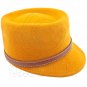 Wool Felt Lady Women Vintage Cap Hat with YELLOW #51632