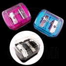 Cosmetic Pencil Sharpener Dual Hole 8mm 11mm (Black) #51635