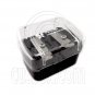 Cosmetic Pencil Sharpener Dual Hole 8mm 11mm (Black) #51635