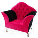 Black Pink Arm Chair Rings Tray 1:6 for Blythe Doll's House Dollhouse Furniture #12162