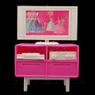 Plastic TV Stand Cabinet 1:6 for Blythe Barbie Doll's House Dollhouse Furniture #12371