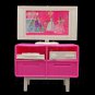 Plastic TV Stand Cabinet 1:6 for Blythe Barbie Doll's House Dollhouse Furniture #12371