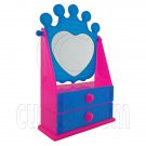 Plastic Dresser Mirror Set 1:6 Blythe Barbie Doll's House Dollhouse Furniture #12373