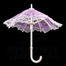 Purple Umbrella with Lace 1/6 Blythe Barbie Doll's House Dollhouse Miniature #12518
