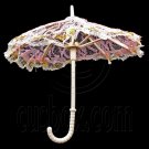 Pink Color Umbrella with Lace 1/6 Blythe Barbie Doll's House Dollhouse Miniature #12519