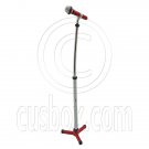 Red Microphone Mic with Stand 1:6 Blythe Barbie Doll's House Dollhouse Miniature #12520