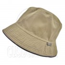Reversible Outdoor Plain Bucket Hat (Dark Khaki / Khaki) #51712