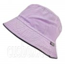 Reversible Outdoor Plain Bucket Hat (Purple / Khaki) #51715
