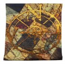 Muddy Brown Compass Skateboard Skiing Hiking Skiing Bandana Bandanna Head Scarf #12432