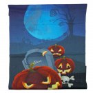 Halloween Pumpkin Skateboard Skiing Hiking Skiing Bandana Bandanna Head Scarf #12433