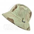 Reversible Outdoor Plain Bucket Hat (Dark Green Desert Camo / Khaki) #51740