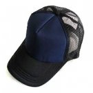 Plain Mesh Ball Cap (NAVY BLUE BLACK) #51196