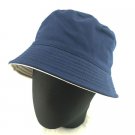 Reversible Outdoor Plain Bucket Hat (Navy / Khaki) #50183