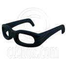 Stylish Black Glasses 1/6 Scale for Barbie Ken Doll's House Dollhouse Miniature #12684