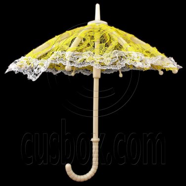 Yellow Umbrella 1/6 for Blythe Monster High Doll's House Dollhouse Miniature #12730
