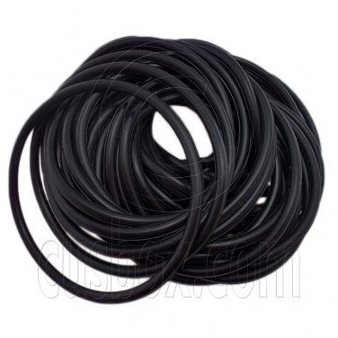 5 pcs Colorful Silicone Elastic Bracelet (Black) #51864