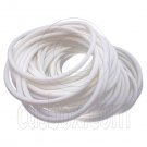 5 pcs Colorful Silicone Elastic Bracelet (White) #51865