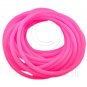 5 pcs Colorful Silicone Elastic Bracelet (Fluorescent Pink) #51880