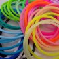 5 pcs Colorful Silicone Elastic Bracelet (Orange) #51881