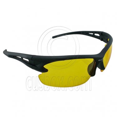 Yellow Professional Polarized Night Driving Low Light Foggy Cycling HD Glasses #12889