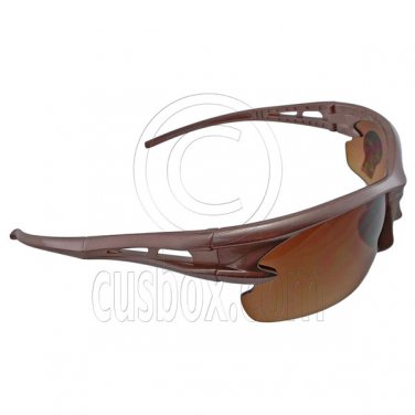 Brown Lens Professional Polarized Driving Cycling Mens Glasses Sports Sunglasses #12893