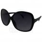 Black Women's Girl Oversized Large Vintage Shades Polarized Designer Sunglasses #12904