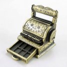 Vintage Bronze Gold Cash Register Dollhouse Miniature #10277