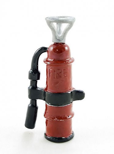 Metal Fire Extinguisher Home Safety Dollhouse Miniature #10284