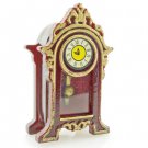 Antique Gorgeous Gong Strike Clock Dollhouse Miniature #10428