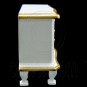 Victorian White Wood Chest Dresser Dollhouse Furniture #10690