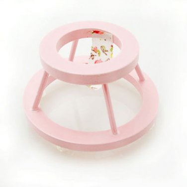Pink Nursery Baby Walker Dollhouse Furniture Miniature #10759
