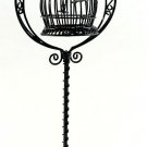 Black Wire New Bird's Cage Birdcage Dollhouse Miniature #10768