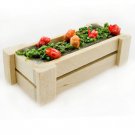 Outdoor Garden Flower w Planter Box Dollhouse Miniature #10823