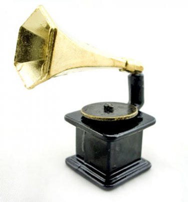 Vintage Music Classical Gramophone Dollhouse Miniature #10860