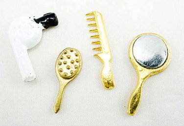 Bathroom Cleanup Accessories Dollhouse Miniature Set #10863
