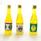 Lot/Set 5 Wine Beer Drinks Bottle Dollhouse Miniature #10869