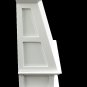 White Bakery Cake Display Fridge Dollhouse Furniture #10887
