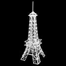 White Eiffel Tower Jewelry Display Dollhouse Miniature #10895