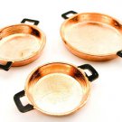 Set/Lot Kitchen Copper Cooking Pan Dollhouse Miniature #10921