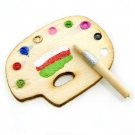 Wood Art Drawing Painting Board Pen Dollhouse Miniature #10980